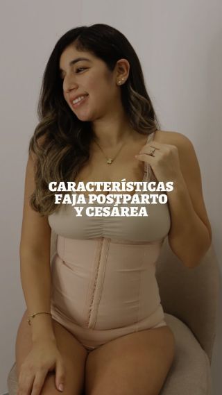 Fajas postparto cesárea – Etiquetado cesarea – Bella Michell